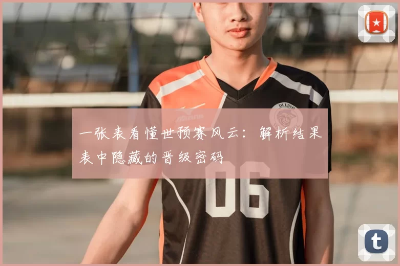 一张表看懂世预赛风云：解析结果表中隐藏的晋级密码