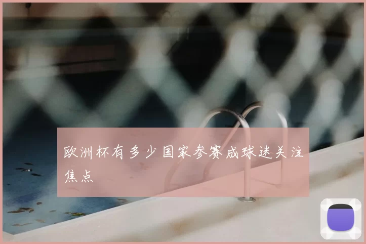 欧洲杯有多少国家参赛成球迷关注焦点