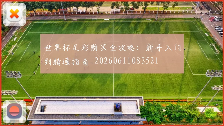 世界杯足彩购买全攻略：新手入门到精通指南_20260611083521