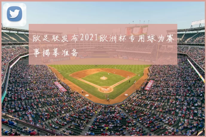 欧足联发布2021欧洲杯专用球为赛事揭幕准备