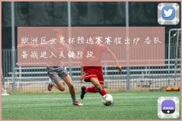欧洲区世界杯预选赛赛程出炉 各队备战进入关键阶段